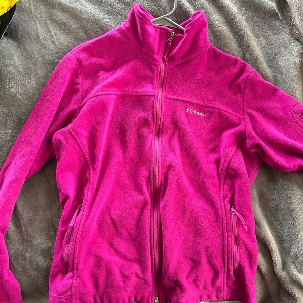 Columbia fleece zip up